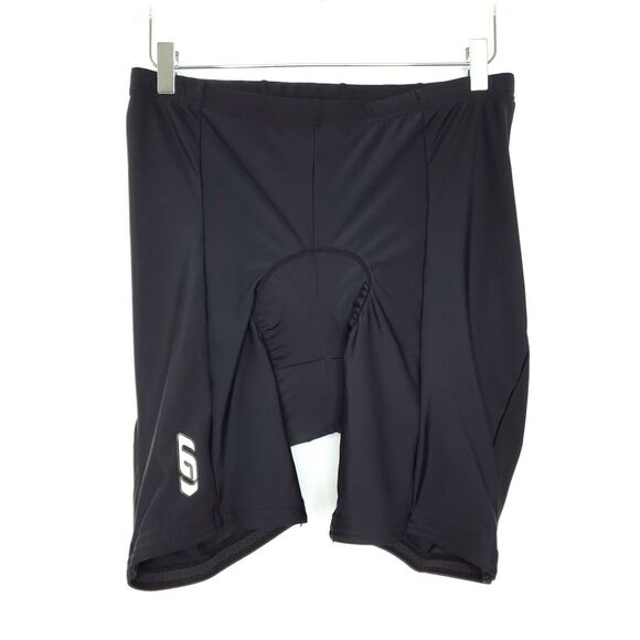 Louis Garneau Biking Cycling Shorts Padded XXL Black Silicone Leg Grip - Picture 2 of 10